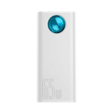 Заредете изображение във визуализатора на галерията – Baseus Amblight powerbank 30000 mAh 65 W PD3.0 QC3.0 4x USB / 1x USB Type C + USB Type C cable white (PPLG-A02) - TopMag

