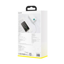 Заредете изображение във визуализатора на галерията – Baseus Amblight powerbank 30000 mAh 65 W PD3.0 QC3.0 4x USB / 1x USB Type C + USB Type C cable white (PPLG-A02) - TopMag
