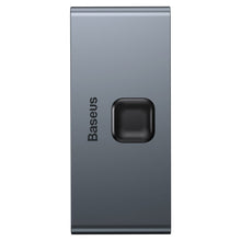Заредете изображение във визуализатора на галерията – Baseus two-way switch splitter HDMI switcher - 2x HDMI 4K / 30 Hz gray (CAHUB-BC0G) - TopMag
