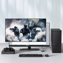 Заредете изображение във визуализатора на галерията – Baseus two-way switch splitter HDMI switcher - 2x HDMI 4K / 30 Hz gray (CAHUB-BC0G) - TopMag
