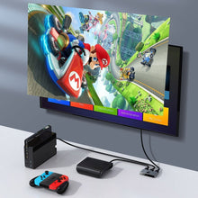 Заредете изображение във визуализатора на галерията – Baseus two-way switch splitter HDMI switcher - 2x HDMI 4K / 30 Hz gray (CAHUB-BC0G) - TopMag
