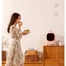 Заредете изображение във визуализатора на галерията – Baseus mini portable home car refrigerator white (CRBX01-A02) - TopMag
