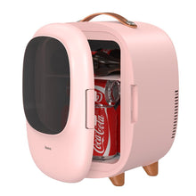 Заредете изображение във визуализатора на галерията – Baseus mini portable travel fridge refrigerator pink (CRBX01-A04) - TopMag
