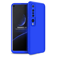 Заредете изображение във визуализатора на галерията – GKK 360 Protection Case Front and Back Case Full Body Cover Xiaomi Mi 10 blue - TopMag
