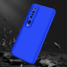 Заредете изображение във визуализатора на галерията – GKK 360 Protection Case Front and Back Case Full Body Cover Xiaomi Mi 10 blue - TopMag
