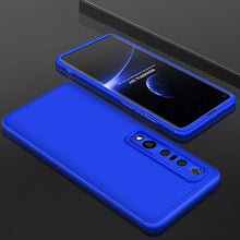 Заредете изображение във визуализатора на галерията – GKK 360 Protection Case Front and Back Case Full Body Cover Xiaomi Mi 10 blue - TopMag
