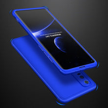Заредете изображение във визуализатора на галерията – GKK 360 Protection Case Front and Back Case Full Body Cover Xiaomi Mi 10 blue - TopMag
