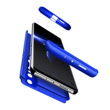 Заредете изображение във визуализатора на галерията – GKK 360 Protection Case Front and Back Case Full Body Cover Xiaomi Mi 10 blue - TopMag
