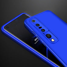 Заредете изображение във визуализатора на галерията – GKK 360 Protection Case Front and Back Case Full Body Cover Xiaomi Mi 10 blue - TopMag

