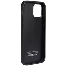 Заредете изображение във визуализатора на галерията – Audi Synthetic Leather iPhone 12/12 Pro 6.1" black/black hardcase AU-TPUPCIP12P-TT/D1-BK
