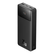 Заредете изображение във визуализатора на галерията – Powerbank 10000mAh USB / USB C 25W PD QC + USB C 60W Cable Baseus Bipow - black
