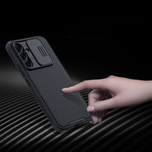 Заредете изображение във визуализатора на галерията – Nillkin CamShield Pro Case for Samsung Galaxy A54 5G cover with camera cover blue
