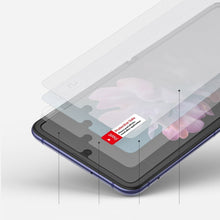 Заредете изображение във визуализатора на галерията – Ringke Invisible Defender 2x Full TPU Coverage Screen Protector for Samsung Galaxy Z Flip - case friendly (IDSG0009) - TopMag

