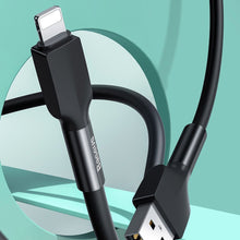Заредете изображение във визуализатора на галерията – Baseus durable USB - Lightning cable 2,4 A 1 m 480 Mbps green (CALGJ-06) - TopMag
