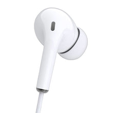 Заредете изображение във визуализатора на галерията – Dudao in-ear headphones headset with remote control and microphone 3.5 mm mini jack white (X14 white) - TopMag
