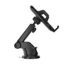 Заредете изображение във визуализатора на галерията – Dudao Telescopic Gravity Car Windshield Mount Holder Black (F2S black) - TopMag

