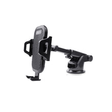 Заредете изображение във визуализатора на галерията – Dudao Telescopic Gravity Car Windshield Mount Holder Black (F2S black) - TopMag
