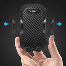 Заредете изображение във визуализатора на галерията – Dudao Telescopic Gravity Car Windshield Mount Holder Black (F2S black) - TopMag

