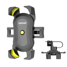 Заредете изображение във визуализатора на галерията – Dudao bicycle motorcycle phone holder on the handlebar black (F7H black) - TopMag
