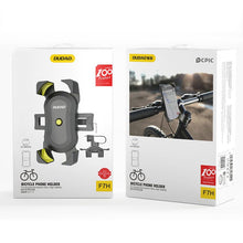 Заредете изображение във визуализатора на галерията – Dudao bicycle motorcycle phone holder on the handlebar black (F7H black) - TopMag
