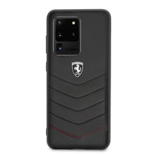 Заредете изображение във визуализатора на галерията – Ferrari Hardcase FEHQUHCS69BK S20 Ultra G988 czarny/black Heritage - TopMag
