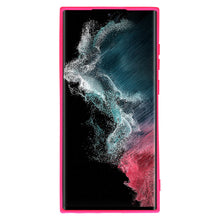 Заредете изображение във визуализатора на галерията – Vennus Silicone Heart Case for Samsung Galaxy S22 Ultra design 1 fuchsia
