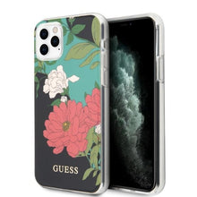 Заредете изображение във визуализатора на галерията – Guess GUHCN58IMLFL01 iPhone 11 Pro czarny/black N°1 Flower Collection - TopMag
