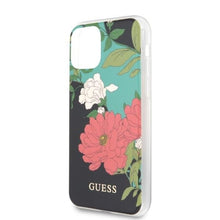 Заредете изображение във визуализатора на галерията – Guess GUHCN58IMLFL01 iPhone 11 Pro czarny/black N°1 Flower Collection - TopMag
