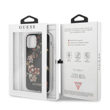 Заредете изображение във визуализатора на галерията – Guess GUHCN58IMLFL04 iPhone 11 Pro czarny/black N°4 Flower Collection - TopMag
