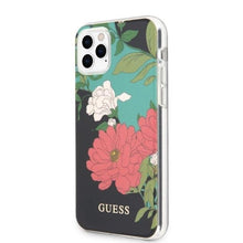 Заредете изображение във визуализатора на галерията – Guess GUHCN65IMLFL01 iPhone 11 Pro Max czarny/black N°1 Flower Collection - TopMag
