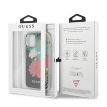 Заредете изображение във визуализатора на галерията – Guess GUHCN65IMLFL01 iPhone 11 Pro Max czarny/black N°1 Flower Collection - TopMag
