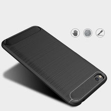 Заредете изображение във визуализатора на галерията – Carbon Case Flexible Cover TPU Case for Xiaomi Redmi Go black
