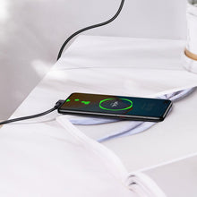 Заредете изображение във визуализатора на галерията – Ugreen angle cable with side USB plug - USB Type C 5 A Quick Charge 3.0 SCP FCP 2 m black (20104 US307) - TopMag
