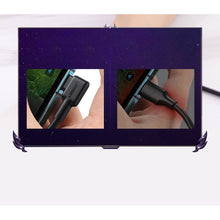 Заредете изображение във визуализатора на галерията – Ugreen angle cable with side USB plug - USB Type C 5 A Quick Charge 3.0 SCP FCP 2 m black (20104 US307) - TopMag
