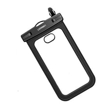 Заредете изображение във визуализатора на галерията – Ugreen universal waterproof cover phone case (max 6.0``) for swimming pool by the water IPX8 black (50919 LP186) - TopMag

