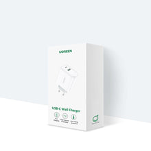 Заредете изображение във визуализатора на галерията – Ugreen Fast USB Type C / USB Wall Charger 36 W Quick Charge 4.0 Power Delivery white (60468 CD170) - TopMag
