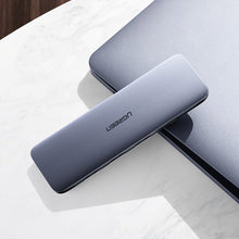 Заредете изображение във визуализатора на галерията – Ugreen 5in1 multi-functional HUB USB Type C - HDMI / 3x USB 3.2 Gen 1 (5 Gbps) / USB Type C Power Delivery 100 W 20 V 5 A gray (70408 CM285) - TopMag
