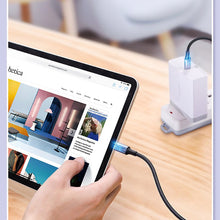 Заредете изображение във визуализатора на галерията – Ugreen cable USB Type C - USB Type C 5 A 100 W Power Delivery Quick Charge 3.0 FCP 480 Mbps cable 2 m gray (70429 US316) - TopMag
