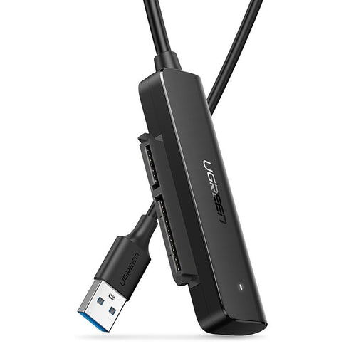 Ugreen adapter 2.5 '' SATA III 3.0 HDD SSD - USB 3.2 Gen 1 (SuperSpeed USB 5 Gbps) black (70609 CM321) - TopMag