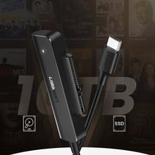 Заредете изображение във визуализатора на галерията – Ugreen adapter 2.5 &#39;&#39; SATA III 3.0 HDD SSD - USB Type C 3.2 Gen 1 (SuperSpeed USB 5 Gbps) adapter black (70610 CM321) - TopMag
