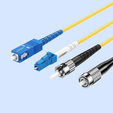 Заредете изображение във визуализатора на галерията – Ugreen FC-FC single-mode patchcord optical fiber 3 m yellow (70662 NW129) - TopMag
