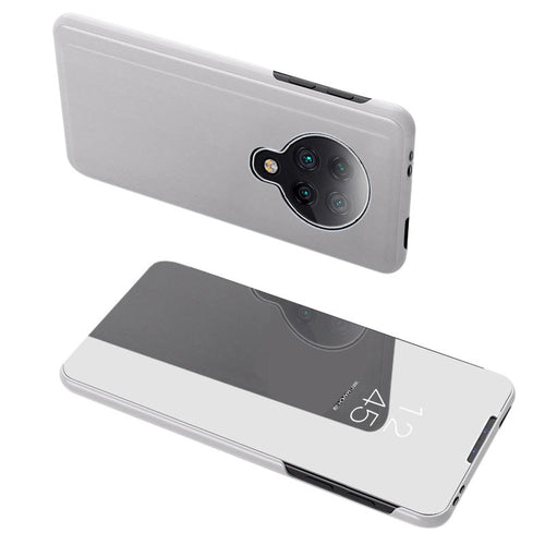 Clear View Case cover for Xiaomi Redmi K30 Pro / Poco F2 Pro silver - TopMag
