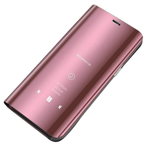 Clear View Case cover for Samsung Galaxy S10 Lite pink - TopMag