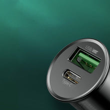 Заредете изображение във визуализатора на галерията – Baseus PPS Smart USB / USB Type C 30 W Quick Charge 4.0 QC4 + Power Delivery 3.0 VOOC SCP AFC MTKPE black (CCYS-C01) - TopMag
