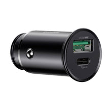 Заредете изображение във визуализатора на галерията – Baseus PPS Smart USB / USB Type C 30 W Quick Charge 4.0 QC4 + Power Delivery 3.0 VOOC SCP AFC MTKPE black (CCYS-C01) - TopMag
