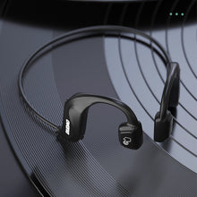 Заредете изображение във визуализатора на галерията – Dudao Wireless Bone Headphones Bluetooth 5.0 Black (U2Pro)

