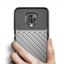Заредете изображение във визуализатора на галерията – Thunder Case Flexible Tough Rugged Cover TPU Case for Xiaomi Redmi Note 9 Pro / Redmi Note 9S blue - TopMag
