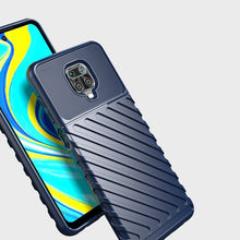 Заредете изображение във визуализатора на галерията – Thunder Case Flexible Tough Rugged Cover TPU Case for Xiaomi Redmi Note 9 Pro / Redmi Note 9S blue - TopMag
