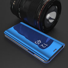 Заредете изображение във визуализатора на галерията – Clear View Case cover for Huawei P Smart 2020 blue - TopMag
