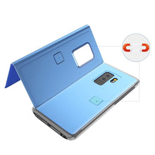 Заредете изображение във визуализатора на галерията – Clear View Case cover for Huawei P Smart 2020 blue - TopMag
